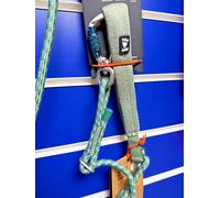 Hurtta Adjustable ECO Rope Dog Leash, Hedge, 4-6 ft x 0.3 in