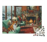 Dog Adorable Dog Educational Puzzle Game for Teenagers And Adults Cool And Fun Super Challenging 500pcs (52x38cm)