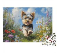 Dog Adorable Dog Educational Puzzle Game Suitable for Home Decoration Relatively Difficult 500pcs (52x38cm)