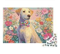 Dog Adorable Dog Extremely Difficult, Very Hard to Complete Jigsaw Puzzle Suitable for Adults 300pcs (40x28cm)