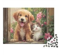 Dog Adorable Dog Fun Educational Game Suitable for All The Family High Difficulty But Not Boring 500pcs (52x38cm)