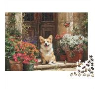 Dog Adorable Dog Suitable for Adults And Children Creative Game Extremely Difficult Challenging to Complete 1000pcs (75x50cm)