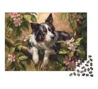 Dog Adorable Dog Suitable for Adults And Children Creative Game Extremely Difficult Challenging to Complete 300pcs (40x28cm)