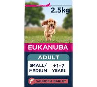 Dog Adult Small/Medium Breed Salmon & Barley Eukanuba 2.5kg