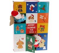 Dog Advent Calendar - 12-Piece Plush & Interactive Xmas Toy Set, Pre-Christmas Surprise Gifts for Dogs