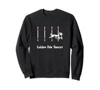 Dog Agility Shirt - Golden Weave Pole dancer Sweatshirt
