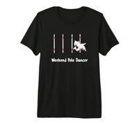 Dog Agility T Shirt - Weekend Dancer Starring a Westie Premium T-Shirt