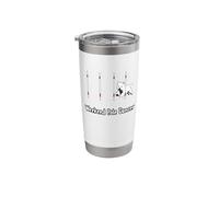 Dog Agility T Shirt - Weekend Dancer Starring a Westie Stainless Steel Insulated Tumbler