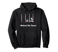 Dog Agility T Shirt - Weekend Pole dancer with a Sheltie Pullover Hoodie
