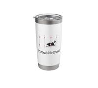 Dog Agility T Shirt - Weekend Pole Dancer with a Sheltie Stainless Steel Insulated Tumbler