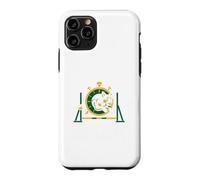 Dog Agility Trial Handler Course Badge Vintage Retro Sport. Case for iPhone 11 Pro