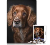 Dog AI Generative Jigsaw Puzzles 1000 Pieces for Teenagers Cognitive Development Fun Game Special Thoughtful Celebration Present Size 38x52cm
