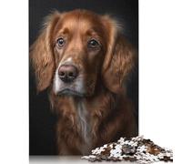 Dog AI Generative Jigsaw Puzzles for Adults Kids. 1000 Pieces Impossible Challenge Toy Educational Games Home Decoration for Adults& Kids Age 14 Years Up 1000pcs (75x50cm)