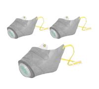 Dog Air Filter Masque - Breathable Canine Dust Set, 3-Pack Protection Gear | Anti-Allergy Dog Face Shield for Hiking, Travel, Grooming, Outdoor Sports, Safety for Dogs