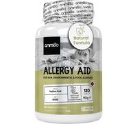 Dog Allergy Tablets - 120 Tablets - for Itchy Skin, Immunity, Digestion & Season