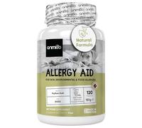 Dog Allergy Tablets - 120 Tablets - For Itchy Skin, Immunity, Digestion & Seasonal Allergies - Grape Seed & Chicken Flavoured - Dog Allergy Chews Alternative
