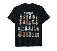 Dog-Alphabet - Types of Dogs T-Shirt