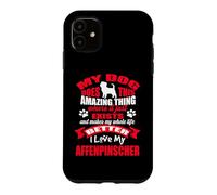 Dog Amazing Thing I Love My Affenpinscher Dogs Lovers Case for iPhone 11