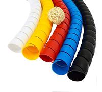 Dog and Cat Cord Protector 32.8ft Wire Protector Sleeve Covers for Cord Protects Your Pets from Chewing Through Insulated Cables 5 PCS/Pack 32.8ft in Total 10mm Width by FUNZON