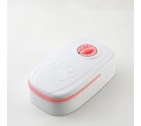 Dog and Cat Food Feeder,Meal Automatic Pet Feeder,for Small and Medium Pets, For use with Wet and Dry Food,Auto Cat Feeder Wireless,Portion Control (pink, x)