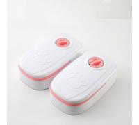 Dog and Cat Food Feeder,Meal Automatic Pet Feeder,for Small and Medium Pets, For use with Wet and Dry Food,Auto Cat Feeder Wireless,Portion Control (pink, xx)