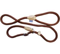 Dog and Co Rope Slip Dog Lead, 150 x 1.4 cm/ 60-inch x 5/8-inch, Brown