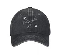 Dog And People Punch Hand Baseball Cap Vintage Distressed Cotton Friendship Fist Bump Dog's Paw Sun Cap Unisex Outdoor Hats Cap