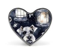 Dog andFashion Brooch Pin - Colorful Butterflies 1 Inch Cute Enamel Heart Badges, Metal Lapel Pins for Men & Women, Decorative Metal Pinback for Hats, Shirts, Bags, Jackets & Accessories