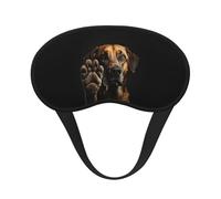 Dog Animal Pet Paw Print Soft Comfortable Eye Mask for Sleeping Light Blocking Nap Travel Camping Night Rest