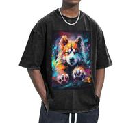 Dog Animal Pet Paw Print T-Shirt Moisture-Wicking Properties Maintaining Ease Movement Laid-Back Lightweight