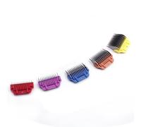 DOG Animal Stainless Steel Wide Clipper Attachment Guard comb Set for A5 Series | Snap-On/Off Design Combs,Only Fir for 10W/15W/30W Wide Blade (Medium 5-Piece)