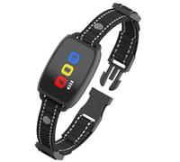 Dog anti-barking collar, pet dog collar, adjustable from 10 to 70 cm, with 3 modes of beeping/vibrating/shaking, suitable for dogs weighing 8 to 120 pounds (Only Collar)
