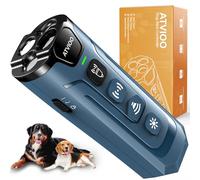 Dog Anti-Barking Device - Humane Ultrasonic Bark Control for Your or Neighbor's Pet (Dark Blue)