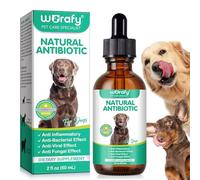Dog Antibiotics 60ml, Antibiotics for Dogs with Natural Bacon Flavor, Relief From Common Problems(coughs,allergies,infections & Dog Antibiotics without Vet