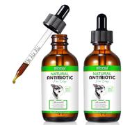 Dog Antibiotics, Natural Antibiotics for Dogs Help with Allergies, Itching, Coughs, Skin, for All Breeds & Ages,Pet Antibiotics Supplements-120ml