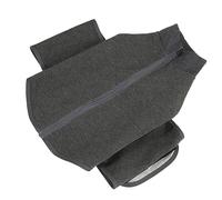 Dog Anxiety Calming Vest, Breathable Jacket with Calming Hood Reflective Stripe Relieve Dog Stress Fireworks Thunder Travel Anxiety Adjustable Fastening Comfort (S)