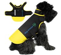 dog armour PRO Dog Harness Protection Vest - Puppy Harness Dog Jacket to Protect Your Pet from Animal Attacks - Dog Vest with Certified Anti-Bite and Waterproof Fabric - Reflective (X-Small, Yellow)