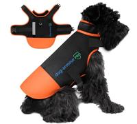 Dog Armour PRO - Reflective Dog Harness Vest for Medium Dogs - Choke Free Dog Accessories to Shield Your Pet from Raptor and Animal Attacks - Adjustable Dog Vest - Waterproof (Medium, Orange)