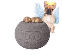 Dog Ashes Box Container Keepsakes Decorative Memory Remembrance