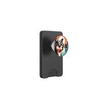 Dog At Ha Long Bay On A Vietnam Vacation PopSockets PopWallet for MagSafe