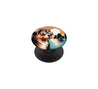 Dog At Ha Long Bay Vietnam PopSockets Adhesive PopGrip