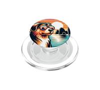 Dog At Ha Long Bay Vietnam PopSockets PopGrip for MagSafe