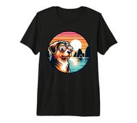 Dog At Ha Long Bay Vietnam Premium T-Shirt