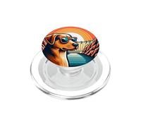 Dog At The Hoover Dam PopSockets PopGrip for MagSafe