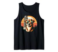 Dog At The Leaning Tower of Pisa Tank Top