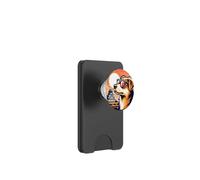 Dog At The Osaka Castle PopSockets PopWallet for MagSafe