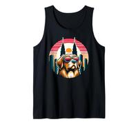 Dog At The Petronas Towers Tank Top