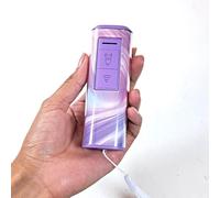 Dog Attack Protection - Ultrasonic Dog Repellent - Portable Anti-Aggression and Anti-Bark Device Effective up to 7 m 2 in 1 - Also Training - with LED Torch - Suitable for All Sizes (Pink)