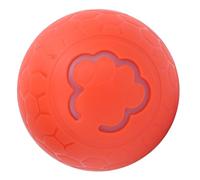 Dog Automatic Self Moving Rolling Ball, USB Rechargeable Smart Interactive Vibrating Bouncing Jumping Ball, Shaky Chew Bite Toy for Dogs Cats (Orange)