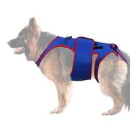 Dog Back Brace - Support Harness S-XL Spine Support Recovery Wrap | Adjustable Dog Rehabilitation Vest with Cartilage Strips for Back , Injuries After